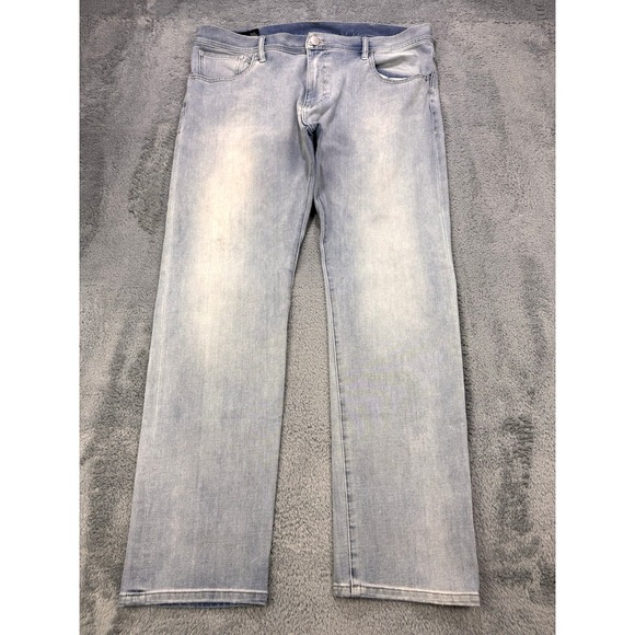 Armani Exchange Other - Armani Exchange Jeans Men 40x32‎ Blue Regular Light Relaxed Straight Denim